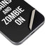 Eat Brains and Zombie On Black Pixel 9 Pro XL Skin